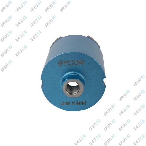 Алмазная коронка 82 мм 70хM16 Bycon для подрозетников Алмазная коронка 82 мм 70хM16 Bycon для подрозетников