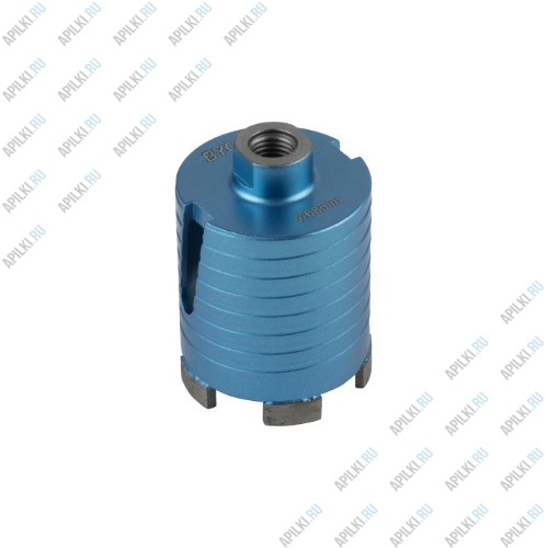 Алмазная коронка 68 мм 70хM16 Bycon для микроудара Алмазная коронка 68 мм 70хM16 Bycon для микроудара