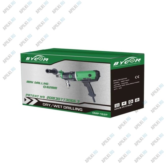 Ручная установка алмазного сверления BYCON DMP-162P Ручная установка алмазного сверления BYCON DMP-162P