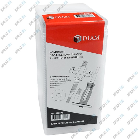 Комплект профессионального анкерного крепления DIAM 620076 /// Комплект профессионального анкерного крепления DIAM 620076 ///