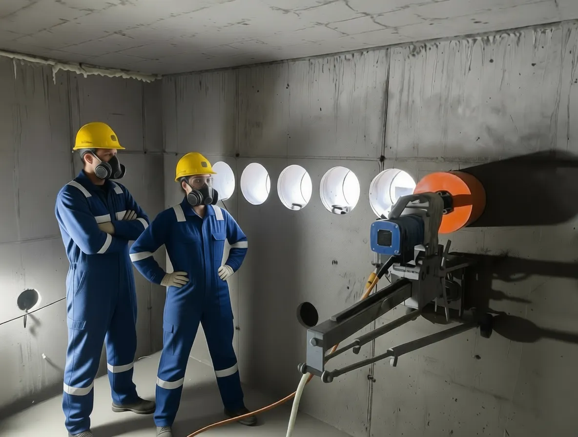 Алмазное бурение отверстий в бетоне: Технология и оборудование 2026