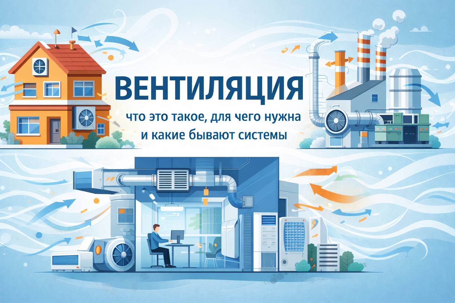 Вентиляция: что это такое, для чего нужна и какие бывают системы