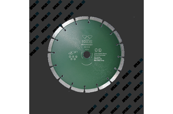 Алмазный диск 230мм 22.23 KEOS Standart сегментный (бетон)