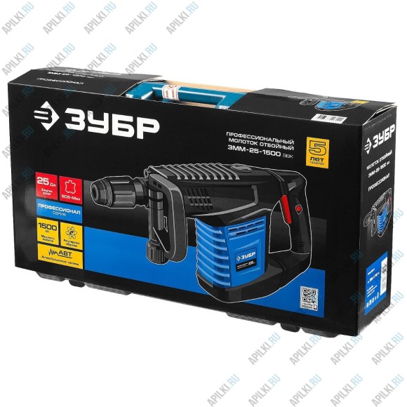 Отбойный молоток Зубр ЗММ-25-1500 ЭВК Отбойный молоток Зубр ЗММ-25-1500 ЭВК