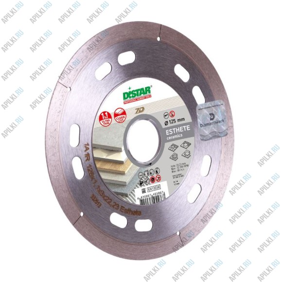 Алмазный диск 125 мм Esthete DiStar 7D 11115421010