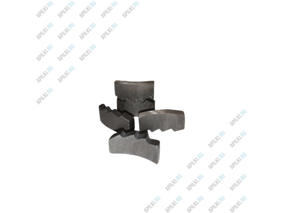 Алмазный сегмент 52-66 мм 24х3.5х12 SAW для коронок Алмазный сегмент 52-66 мм 24х3.5х12 SAW для коронок