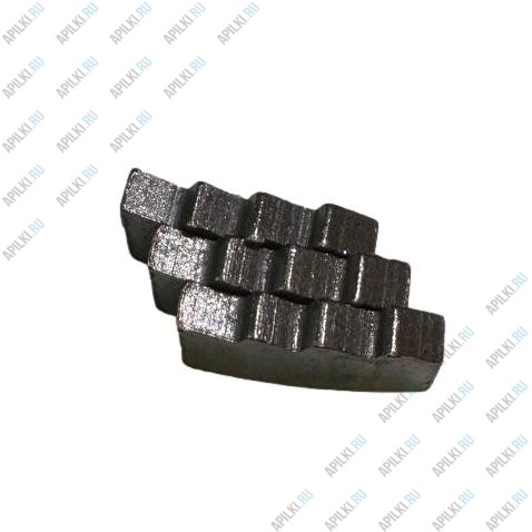 Алмазный сегмент 89-108 мм 24х4,0х12 SAW для коронок Алмазный сегмент 89-108 мм 24х4,0х12 SAW для коронок