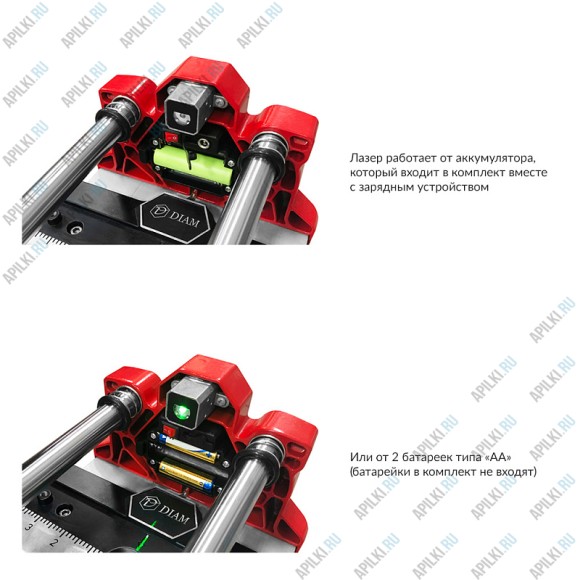 Ручной плиткорез DIAM Extra Line twin 850L 600121 Ручной плиткорез DIAM Extra Line twin 850L 600121