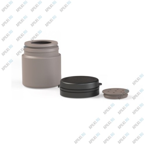 Банка пластиковая 50 мл с дозирующей вставкой Банка пластиковая 50 мл с дозирующей вставкой