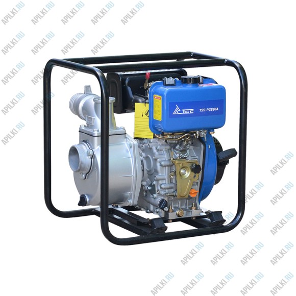 Мотопомпа дизельная TSS-PGS80A 140145 Мотопомпа дизельная TSS-PGS80A 140145
