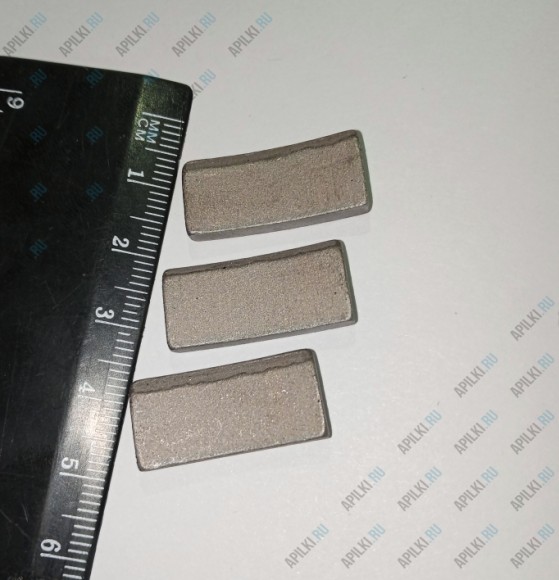 Алмазный сегмент 52-56 мм 24x3,5x11,5 DM Standart m для коронок