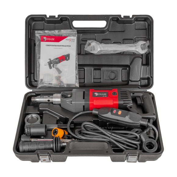 Алмазная дрель c микроударом DIAM ML-130Е Hit 620116