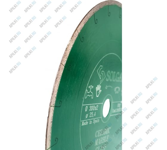 Алмазный диск 300х24.4 Solga Ceramic Marble 20000300 Алмазный диск 300х24.4 Solga Ceramic Marble 20000300