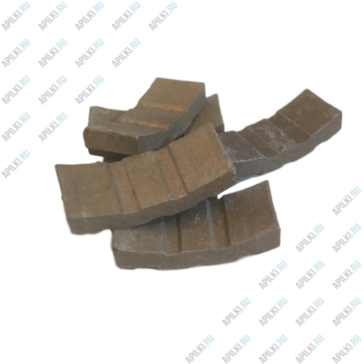 Купить сегменты для алмазных коронок по бетону Turbo 250 - 650 мм за ...