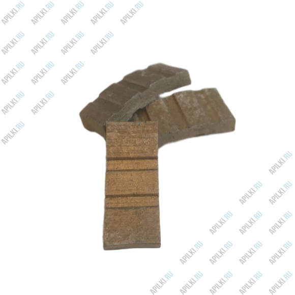 Алмазный сегмент 250-650 мм 20х5,0х10 DM Turbo для коронок