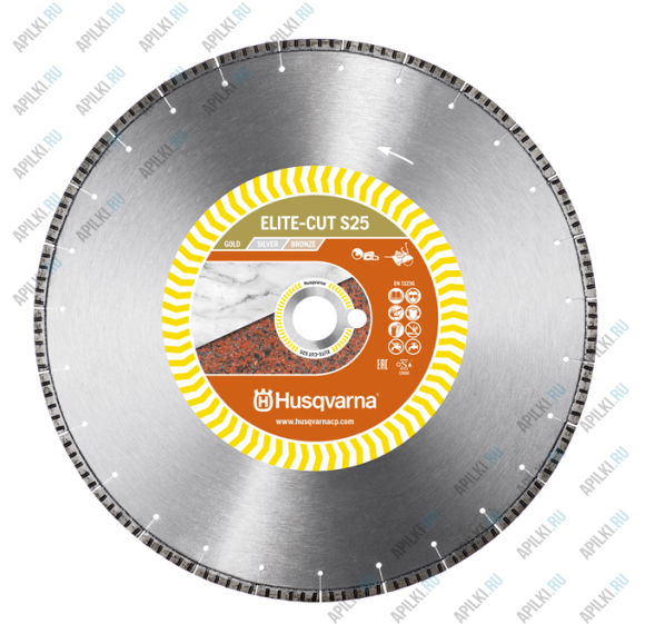 Алмазный диск 300 мм 25.4х20 Husqvarna ELITE-CUT S25 5798114-10