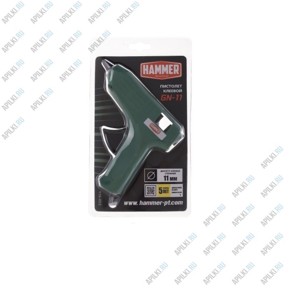 Пистолет клеевой HAMMER GN-11 116-052