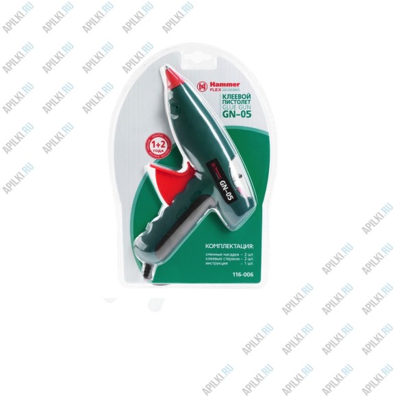 Пистолет клеевой HAMMER GN-05 116-006