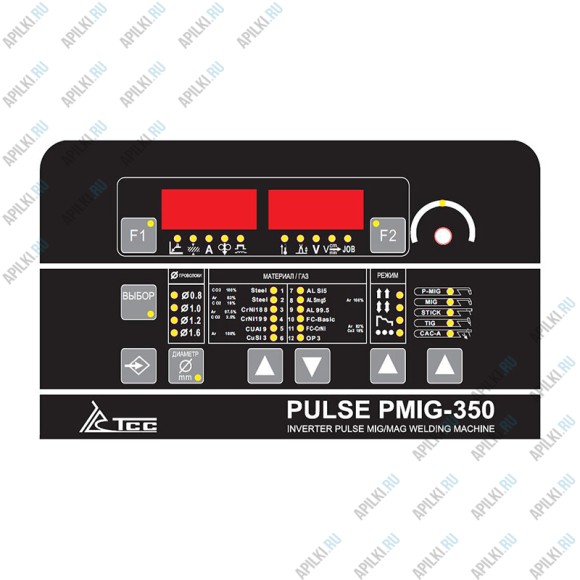 Полуавтомат импульсной сварки TSS PULSE PMIG-350 017225 Полуавтомат импульсной сварки TSS PULSE PMIG-350 017225