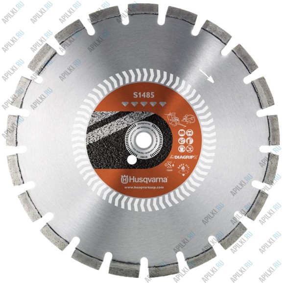 Алмазный диск 500 мм 25,4 S1485 Husqvarna 5842240-01