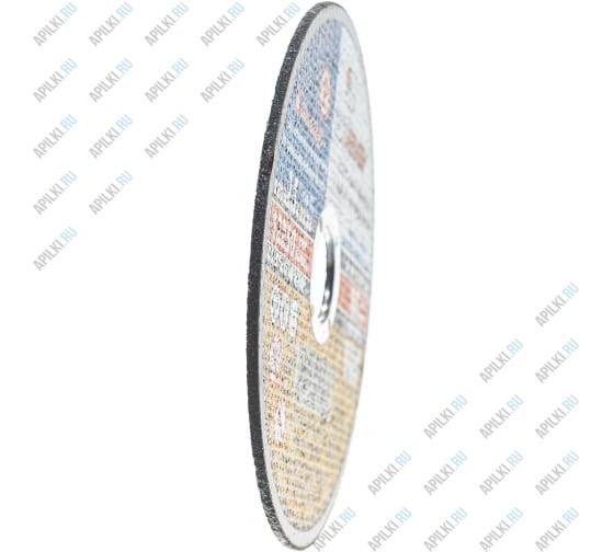 Круг отрезной абразивный 125х2,5х22,2 мм по металлу Луга-Абразив 3612-125-2,5