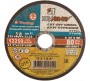 Круг отрезной абразивный 125x2x22.2 мм по металлу Луга 3612-125-2.0