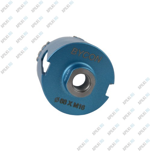 Алмазная коронка 68 мм 70хM16 Bycon для подрозетников