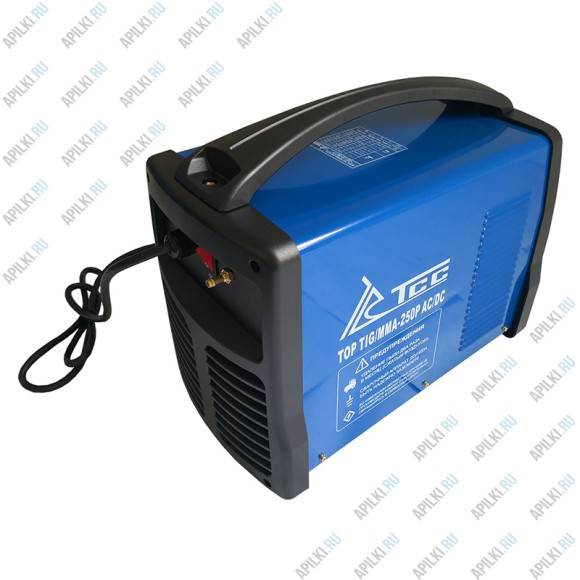 Аппарат TIG сварки алюминия TSS TOP TIG/MMA-250P AC/DC 018089 Аппарат TIG сварки алюминия TSS TOP TIG/MMA-250P AC/DC 018089