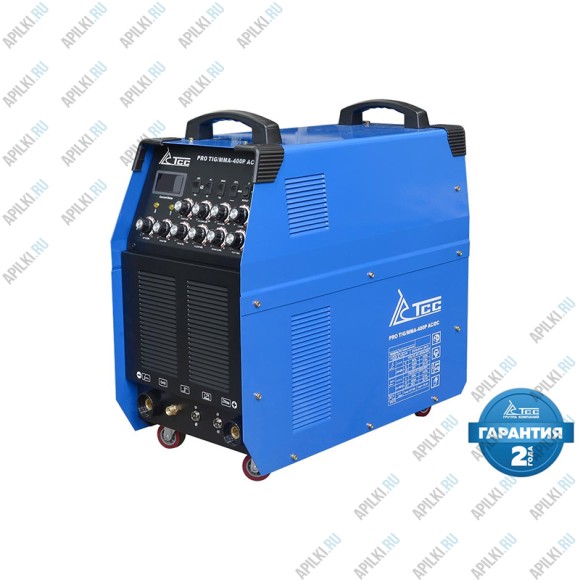 Аппарат TIG сварки алюминия TSS PRO TIG/MMA-400P AC/DC 067095