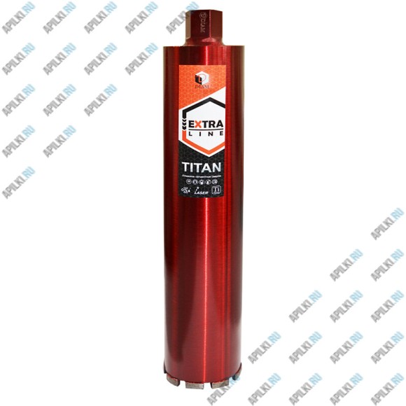 Алмазная коронка 112 мм 450х10x1 1/4 ExtraLine ТITAN 313002