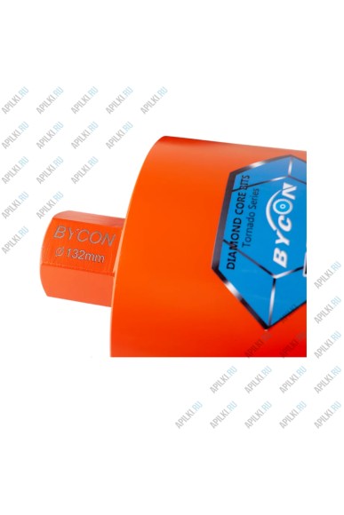 Алмазная коронка 132 мм 450х1-1/4 Bycon Tornado Laser Алмазная коронка 132 мм 450х1-1/4 Bycon Tornado Laser